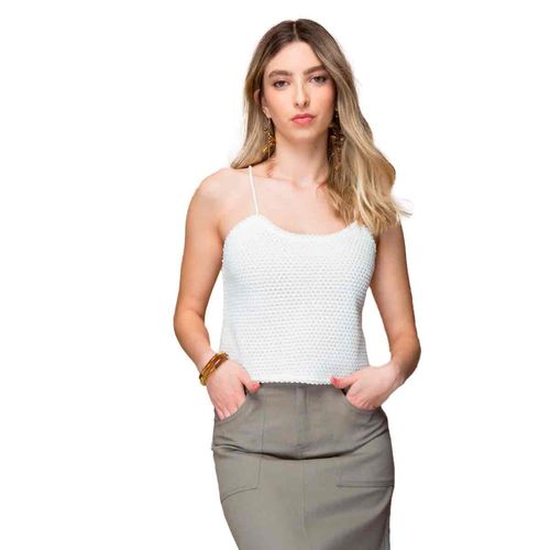 Blusa Ferriano para dama blanco bt00775