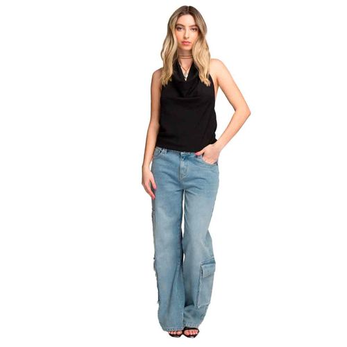 Blusa Ferriano para dama negro tc01133