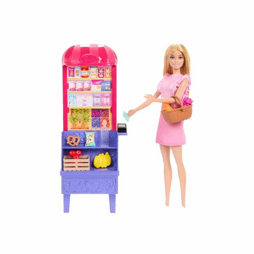 Muñeca Barbie Teresa set de supermecardo jct05