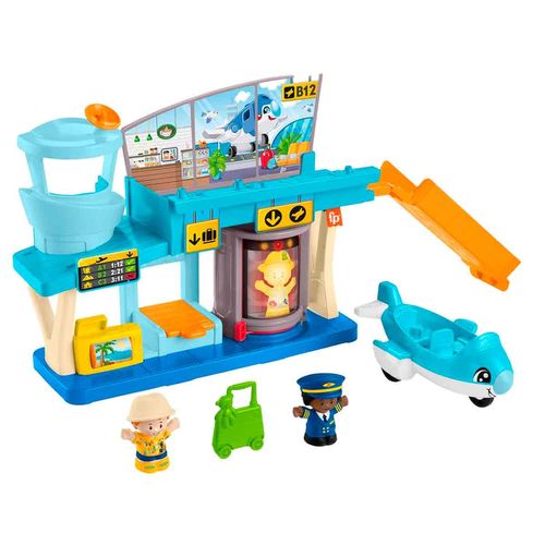 Aeropuerto Fisher Price set de juegos htj26