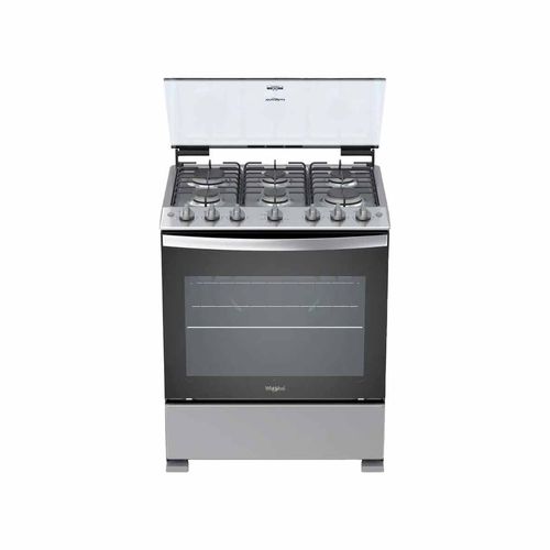 Estufa de piso Whirlpool  30p gris wfr3300d