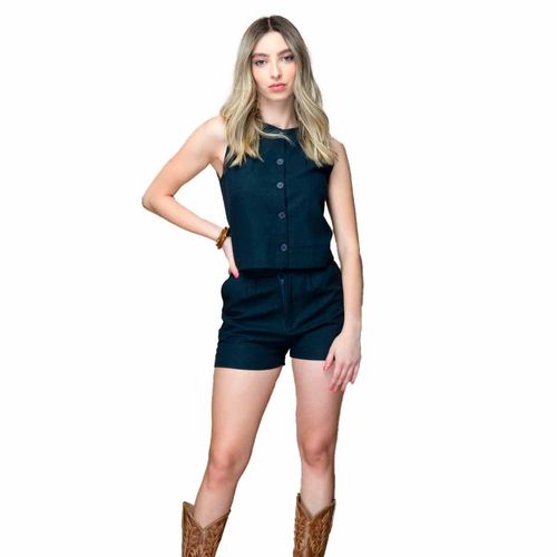 Short Ferriano para dama marino sg00135