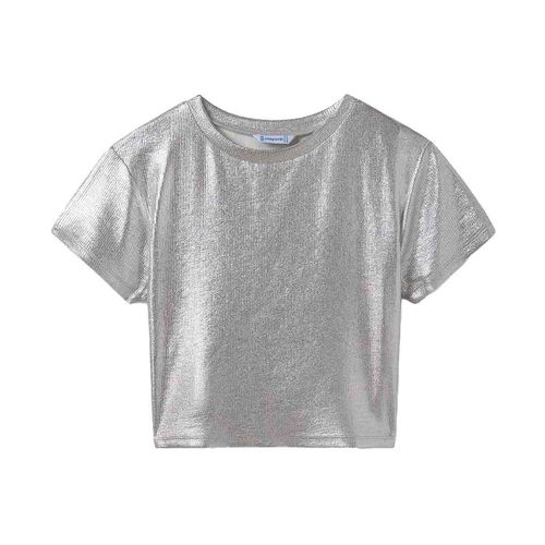 Blusa Mayoral para jovencita plata 6027
