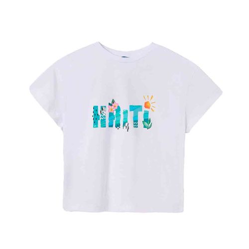 Blusa Mayoral para jovencita blanco 6030