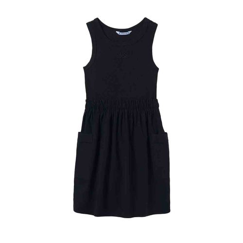 Vestido Mayoral para jovencita negro 6980