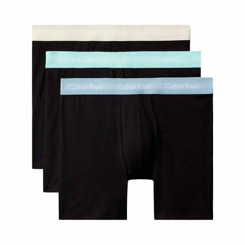 Set de bóxer Calvin Klein para caballero negro nb1770-921