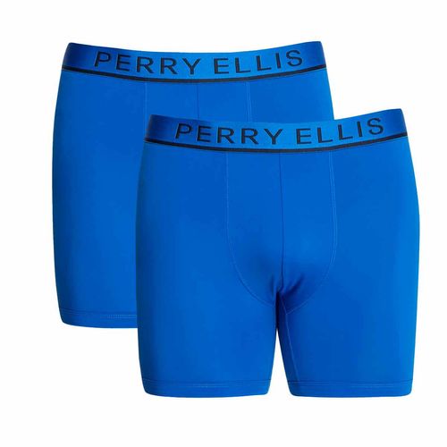 Set de bóxer Perry Ellis marino para caballero 210230