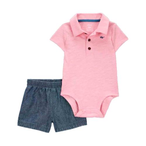 Conjunto Carters rosa para bebé 1s540010