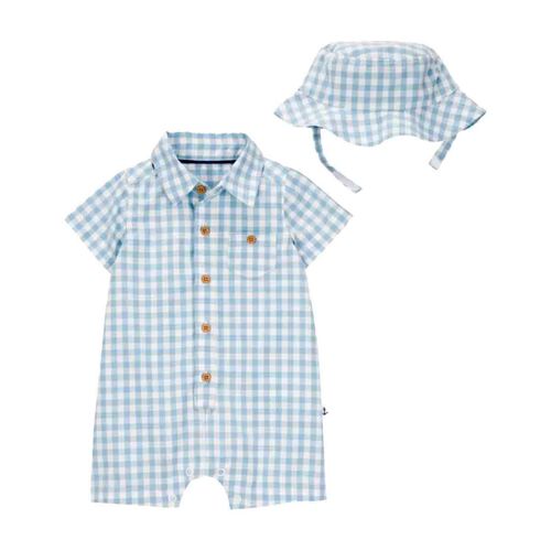 Conjunto Carters azul para bebé 1s428110