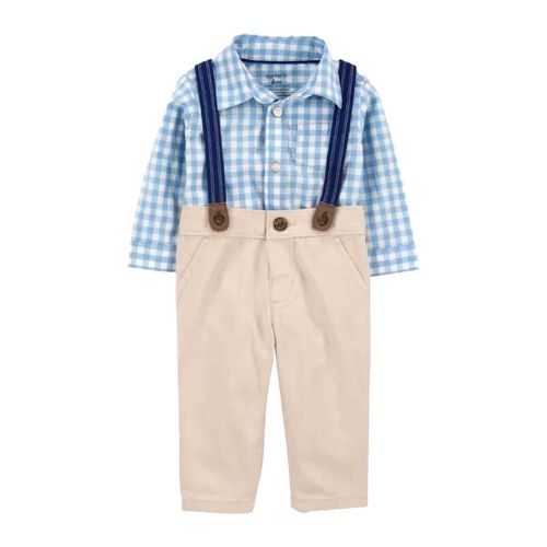 Conjunto Carters azul para bebé 1s485210