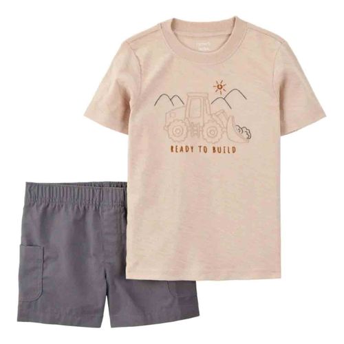 Conjunto Carters caqui para bebé 1s502010