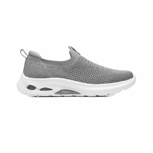 Tenis urbano Flexi gris para dama 135201