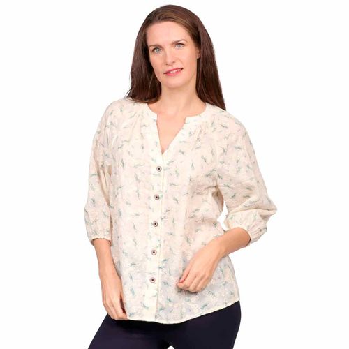Blusa Duplan beige para dama 81845