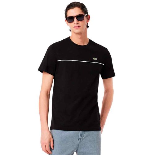 Playera Lacoste negro para caballero th9842-031