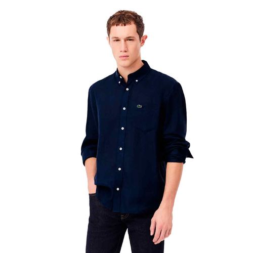 Camisa Lacoste azul para caballero ch5692-166