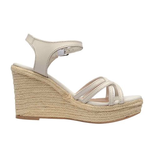 Sandalia casual EFE latte para dama 253701