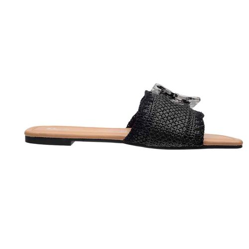 Sandalia de piso EFE negro para dama 156901