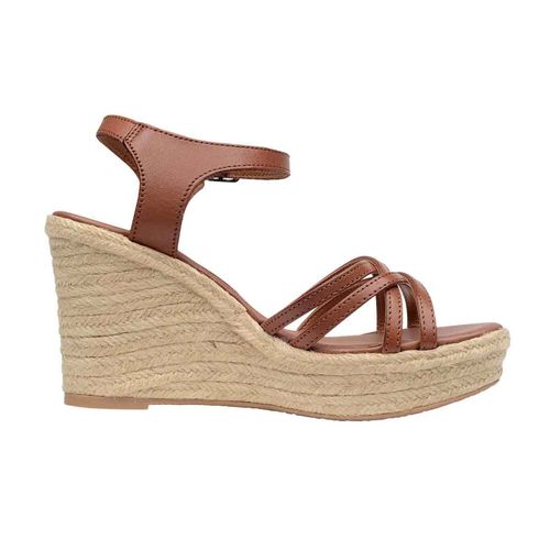 Sandalia casual EFE tan para dama 253701