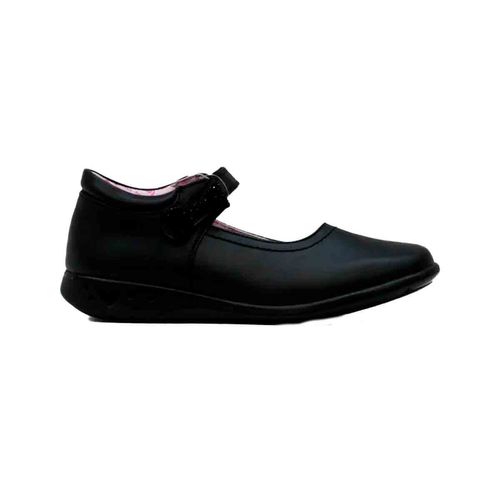 Zapato escolar Bambino Kids negro para niña BM9067