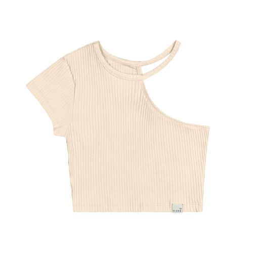 Blusa Gloss beige para jovencita 31807