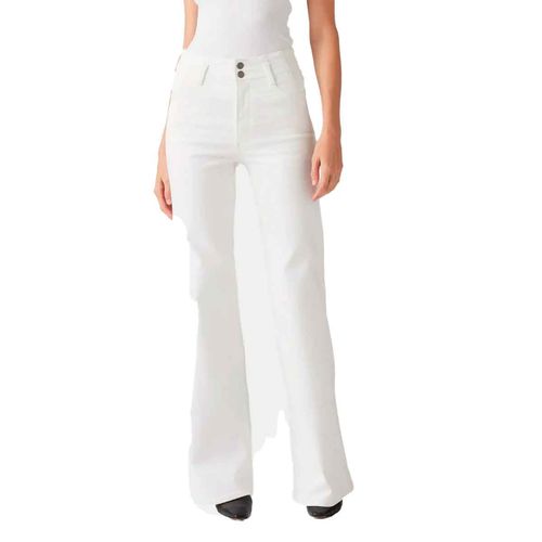 Pantalón de mezclilla Levis blanco para dama 001ur-0003