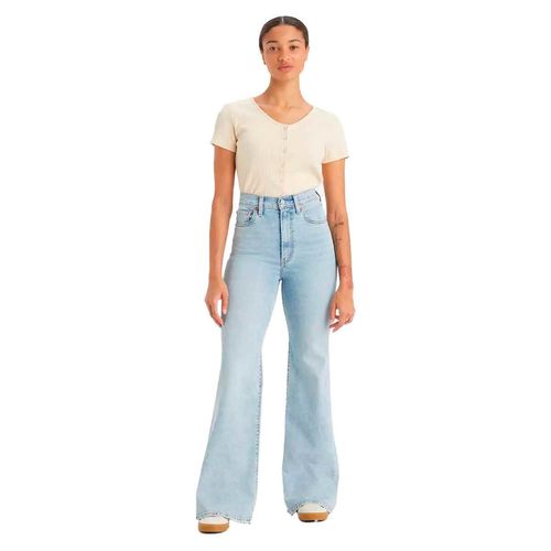 Pantalón de mezclilla Levis azul para dama a7503-0004