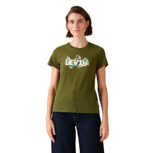Playera Levis verde para dama 17369-3020