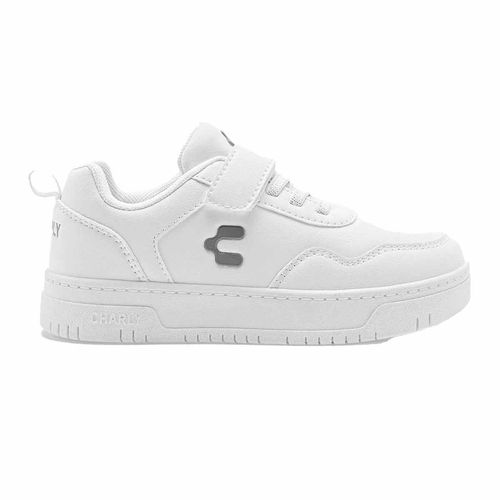 Tenis escolar Charly blanco para joven 1065270003