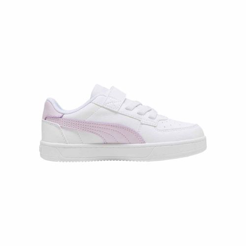 Tenis casual Puma blanco para niña 393839 46