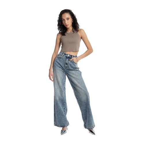 Pantalón de mezclilla Balam azul para dama bl6708