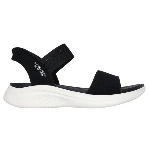 Sandalia casual Skechers negro para dama 119804BLK