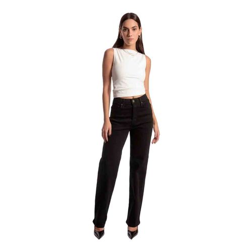 Pantalón de mezclilla Balam negro para dama BL7110