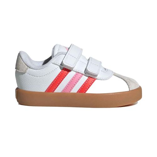 Tenis casual Adidas blanco para niña JH6311