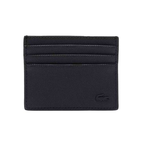 Tarjetero Lacoste para caballero negro nh4420hc-000