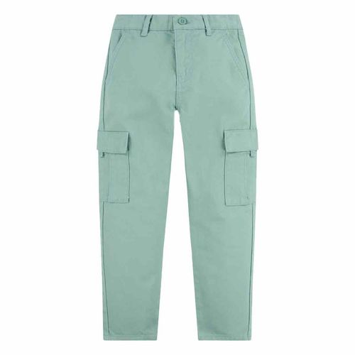 Pantalón de mezclilla Levis verde para niña 31K815
