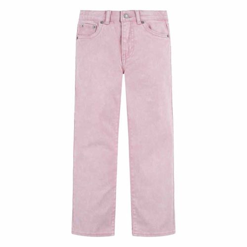 Pantalón de mezclilla Levis rosa para niña 31K420