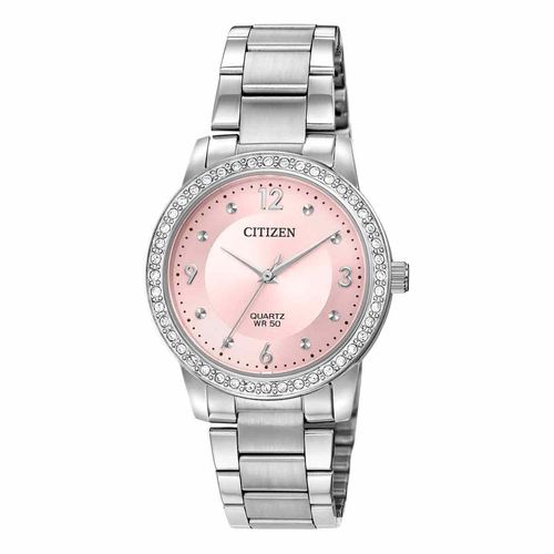Reloj Citizen para dama plateado 61185