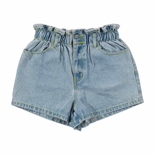 Short de mezclilla Now Or Never azul para jovencita MM3071A
