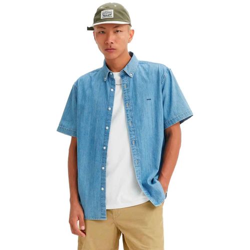 Camisa Levis azul para caballero A9161-0007