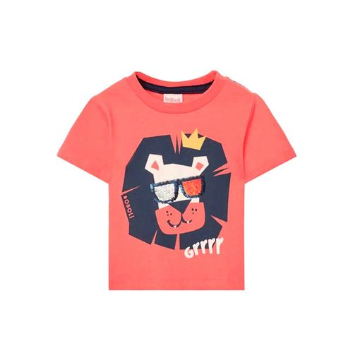Playera Boboli rojo para niño 301059