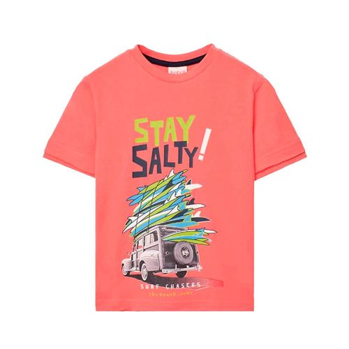 Playera Boboli rojo para niño 531076
