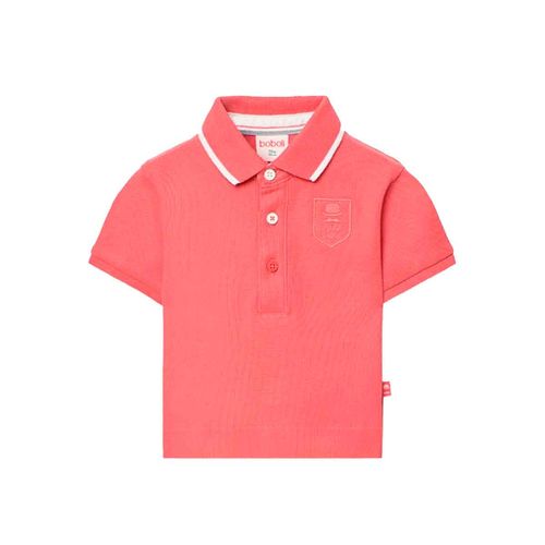 Playera tipo polo Boboli naranja para niño 711278