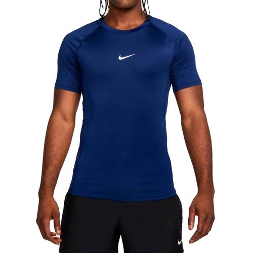 Playera deportiva Nike azul para caballero FB7932492