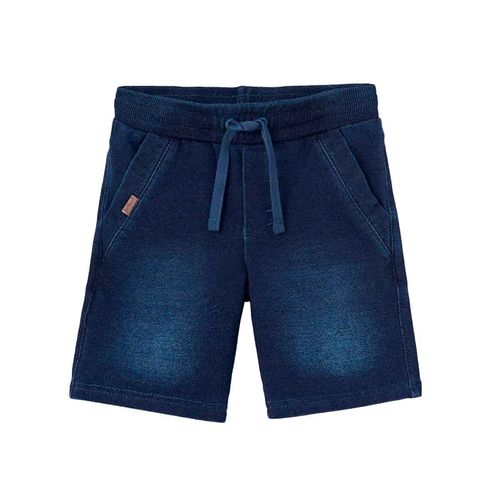 Short de mezclilla Boboli azul para niño 590352
