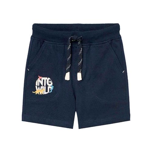 Bermuda Boboli azul para niño 391047