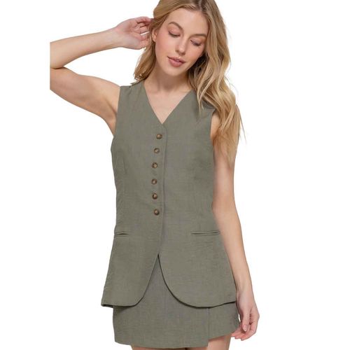 Chaleco Active Usa verde para dama J14228
