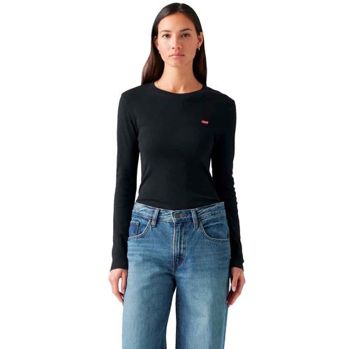 Playera Levi's negro para dama 000KL-0001