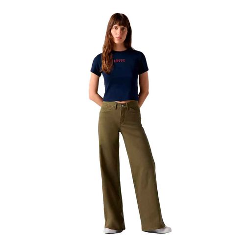 Pantalón de mezclilla Levis Misses verde para dama 001Q7-0003