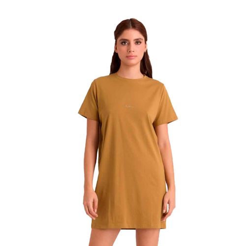 Vestido Porto Blanco café para dama DVTBASIC-63