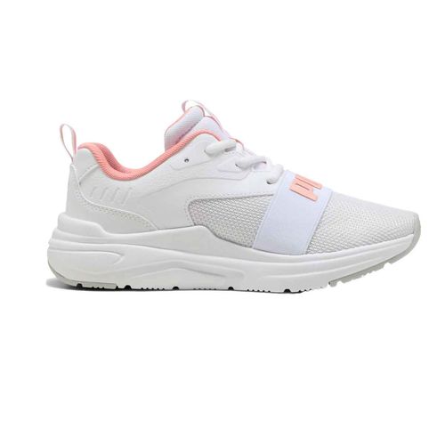 Tenis casual Puma blanco para caballero 400232 09